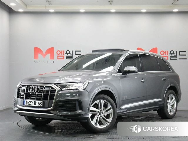 Audi Q7 (4M) 2023 Серый из Кореи