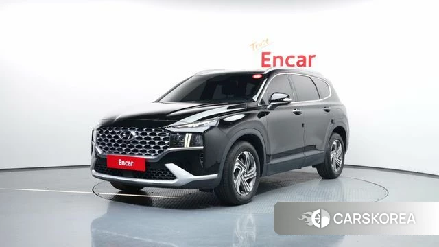 Hyundai The New Santa Fe 2021 Черный из Кореи
