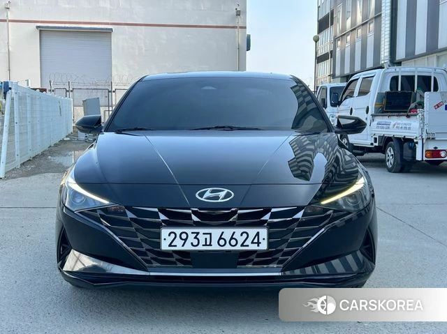 Hyundai Avante (CN7) 2020 Белый из Кореи