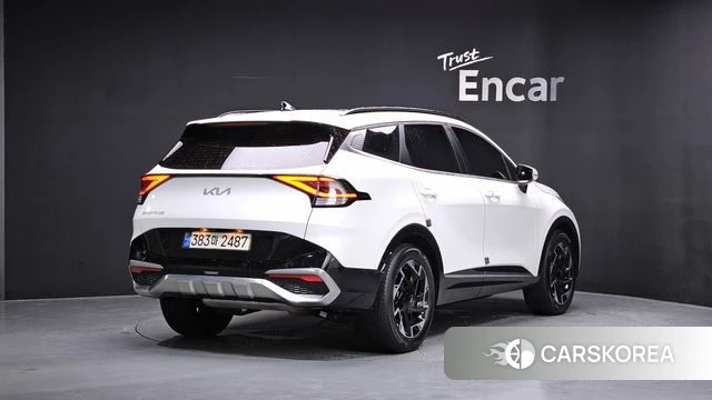 Kia Sportage 5th Generation 2021 Белый из Кореи