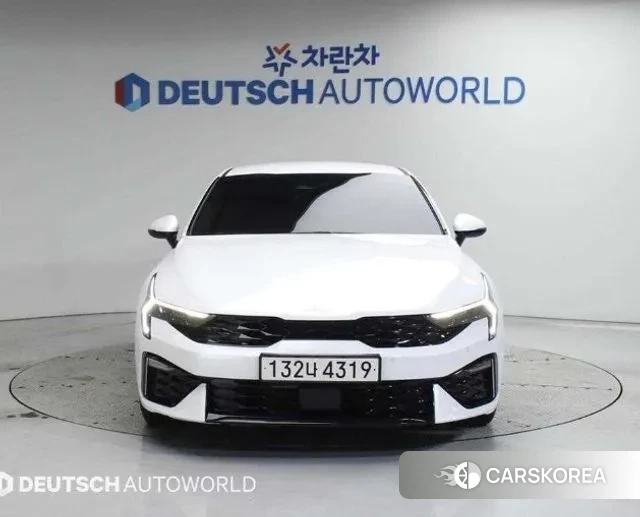 Kia The New K5 3rd generation 2024 Белый из Кореи