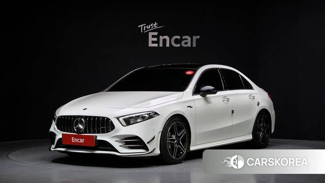 Mercedes-Benz A-Class W177 2021 Белый из Кореи