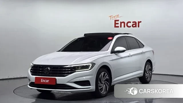 Volkswagen 7th Generation of Jetta 2021 Белый из Кореи