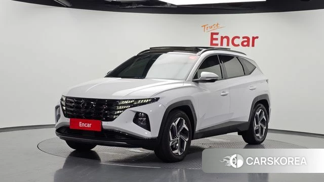 Hyundai Tucson (NX4) 2021 Белый из Кореи