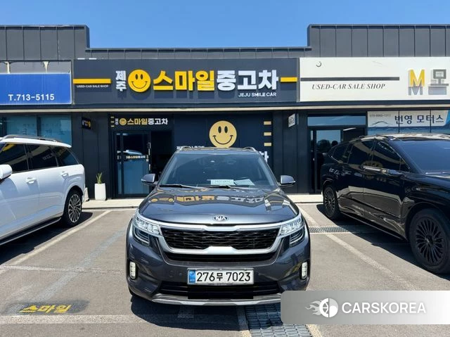 Kia Seltos 2021 Серый из Кореи
