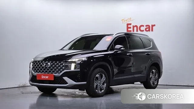 Hyundai The New Santa Fe 2021 Черный из Кореи
