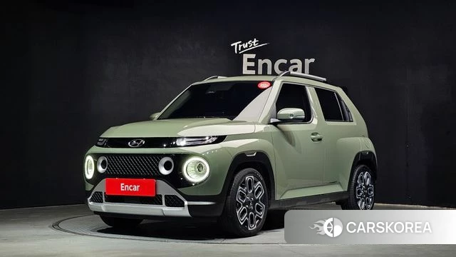 Hyundai Casper 2022 Темно-зеленый из Кореи
