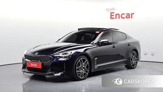 Kia Stinger 2018 Синий из Кореи