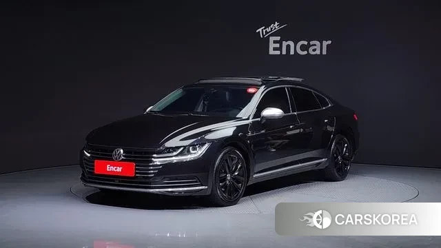 Volkswagen Arteon 2019 Черный из Кореи