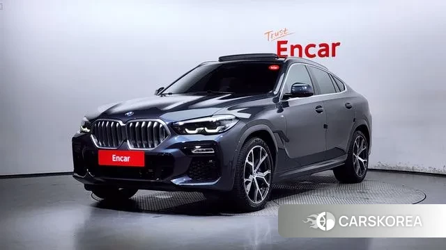 BMW X6 (G06) 2020 Серый из Кореи