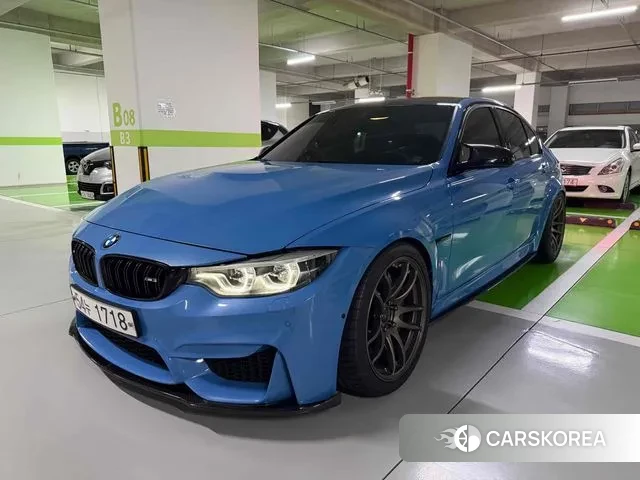 BMW M3 (F80) 2018 Небесно-голубой из Кореи