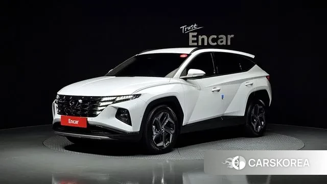 Hyundai Tucson Hybrid (NX4) 2023 Белый из Кореи