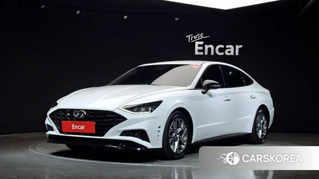 Hyundai Sonata (DN8) 2022 Белый из Кореи