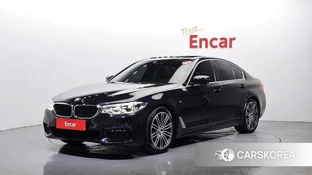BMW 5 Series (G30) 2019 Синий из Кореи