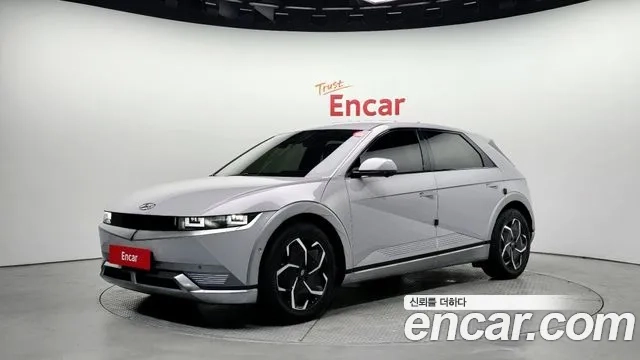 Hyundai Ionic 5 2022 Серебряный из Кореи