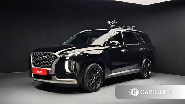 Hyundai Palisade 2021 Черный из Кореи