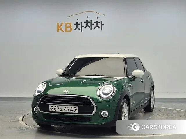 Mini Cooper 2020 Зеленый из Кореи