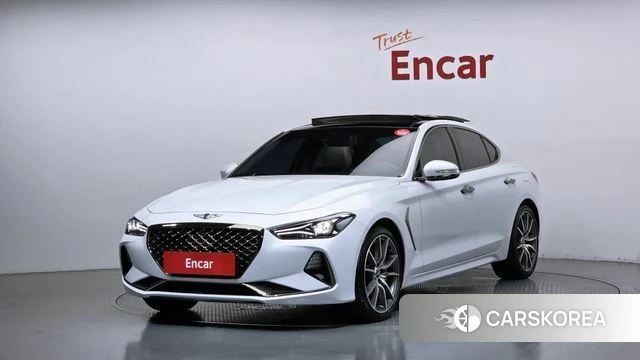 Genesis G70 2018 Белый из Кореи