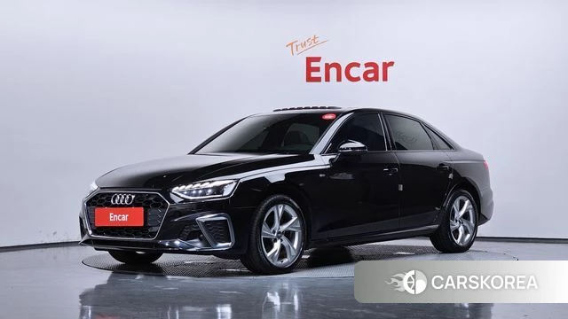 Audi A4 (B9) 2020 Черный из Кореи