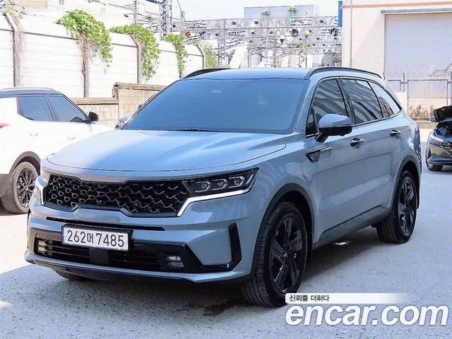 Kia Sorento 4th Generation 2021 Серебристо-серый из Кореи