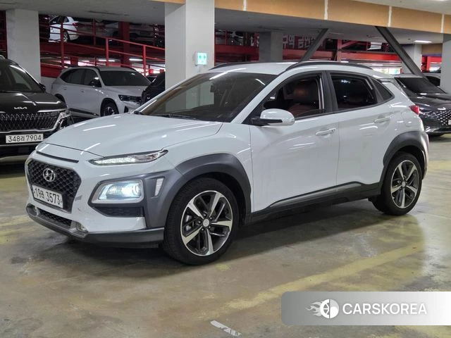 Hyundai Kona 2018 Белый из Кореи
