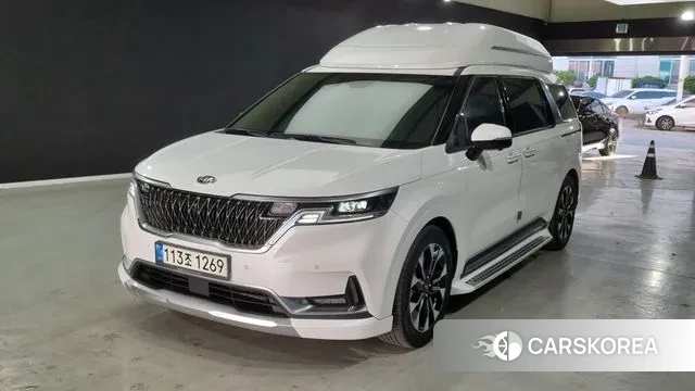 Kia Carnival 4th generation 2021 Белый из Кореи