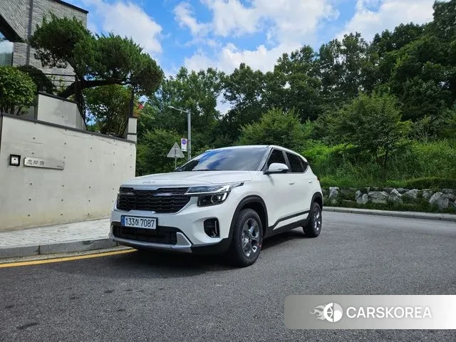 Kia The New Seltos 2024 Белый из Кореи