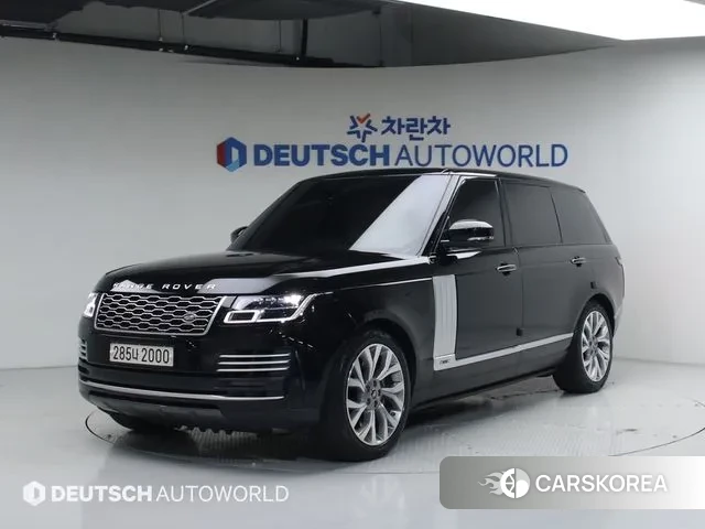 Land Rover Range Rover 4th Generation 2020 Черный из Кореи