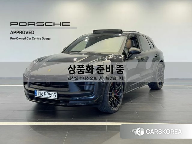 Porsche Macan 2022 Черный из Кореи