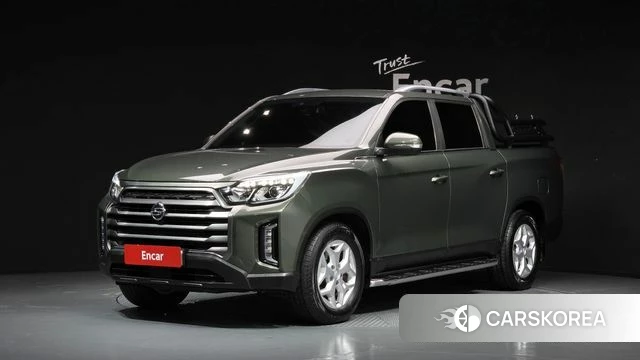 Ssangyong The New Rexton Sport 2022 Зеленый из Кореи