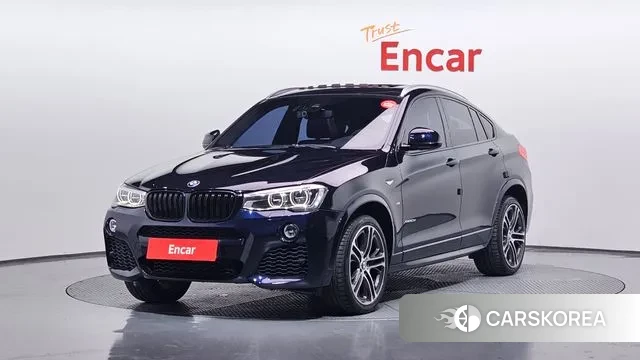 BMW X4 (F26) 2018 Черный из Кореи