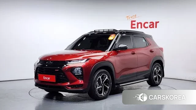 Chevrolet (GM Daewoo) Trailblazer 2021 Красный из Кореи