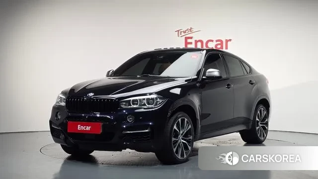 BMW X6 (F16) 2018 Черный из Кореи