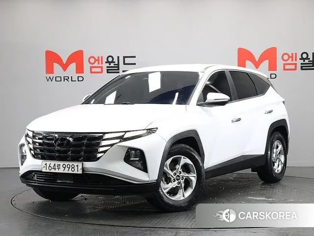 Hyundai Tucson (NX4) 2021 Белый из Кореи