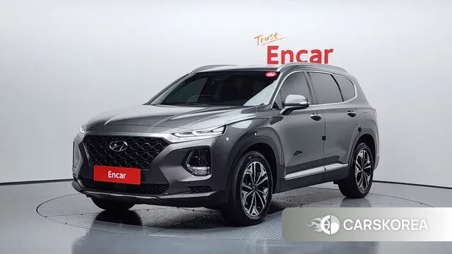 Hyundai Santa Fe TM 2019 Серый из Кореи