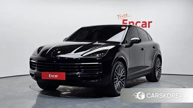 Porsche Cayenne (PO536) 2022 Черный из Кореи