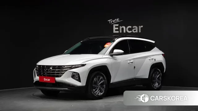 Hyundai Tucson Hybrid (NX4) 2023 Белый из Кореи