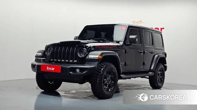 Jeep Wrangler (JL) 2023 Черный из Кореи