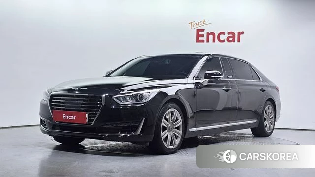 Genesis EQ900 2018 Черный из Кореи