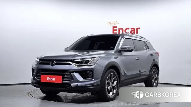 Ssangyong Beautiful Korando 2021 Серый из Кореи