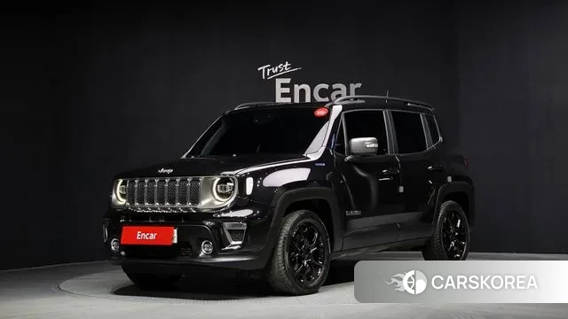 Jeep Renegade 2019 Черный из Кореи