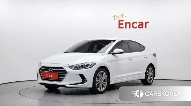 Hyundai Avante AD 2018 Белый из Кореи
