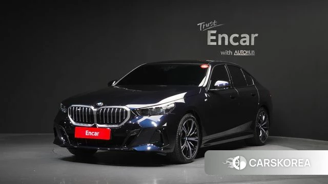 BMW 5 Series (G60) 2025 Синий из Кореи