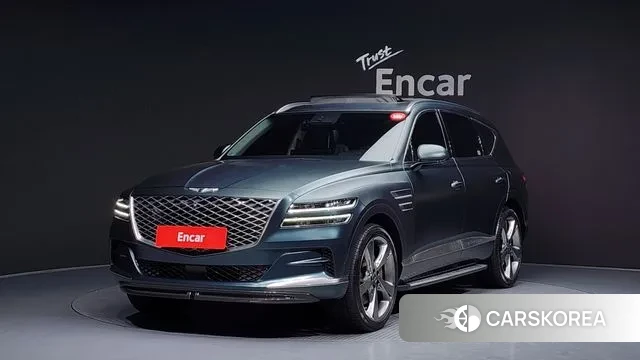 Genesis GV80 2021 Темно-зеленый из Кореи