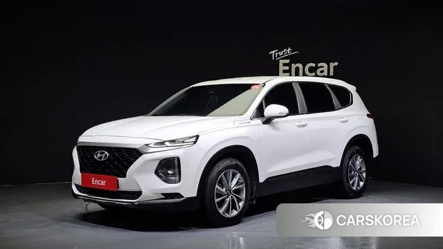 Hyundai Santa Fe TM 2018 Белый из Кореи
