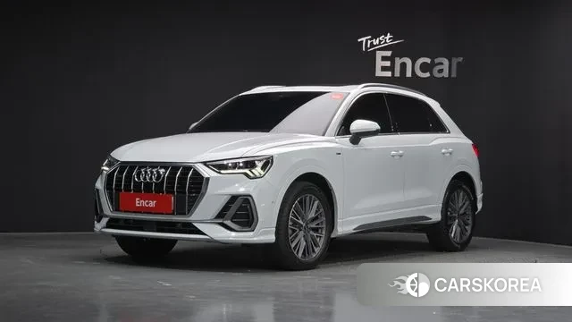 Audi Q3 (F3) 2023 Белый из Кореи
