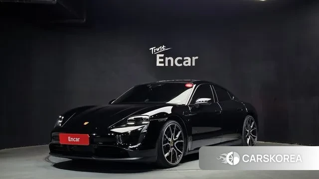 Porsche Taycan 2022 Черный из Кореи