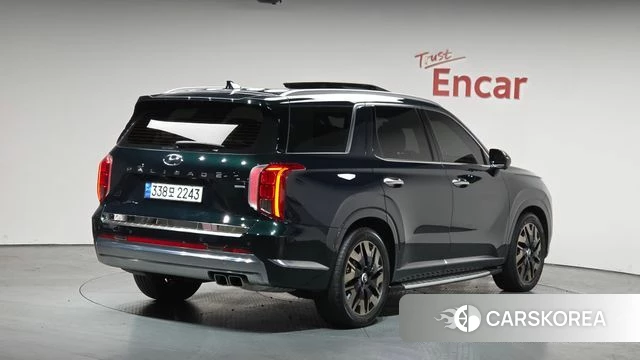 Hyundai The New Palisade 2022 Темно-зеленый из Кореи