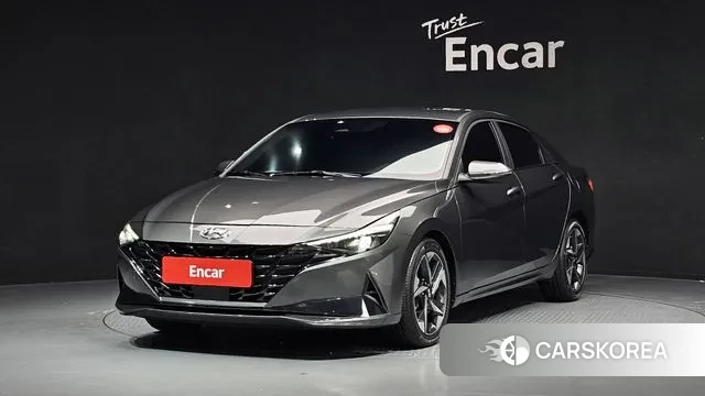 Hyundai Avante (CN7) 2022 Серый из Кореи