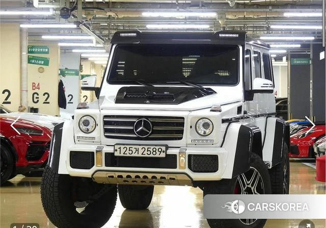 Mercedes-Benz G-Class W463 2018 Белый из Кореи